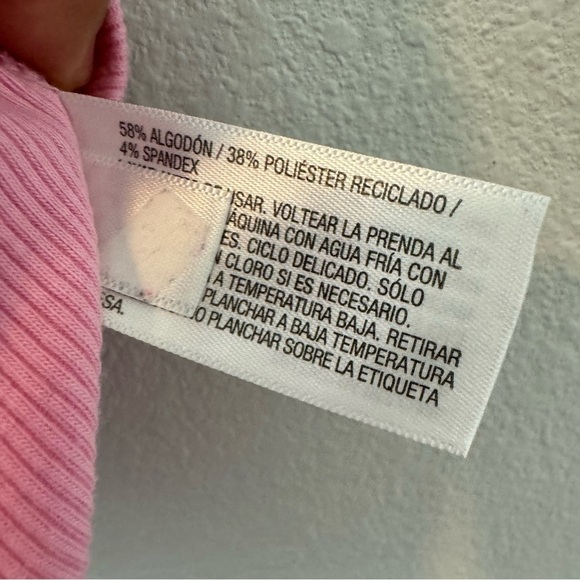 Girls' Ribbed Tank Dress, Art Class, Size Large, Color: Bubble Gum Pink - Picture 7 of 10